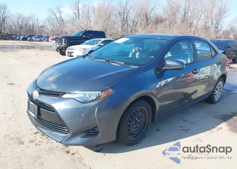 2019 Toyota Corolla Le z USA, uszkodzony, nr VIN 2T1BURHE8KC126598